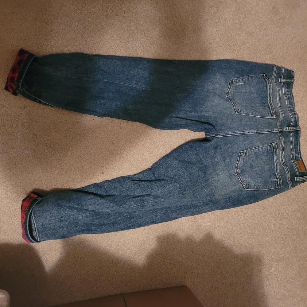 Judy Blue Buffalo Plaid 18W